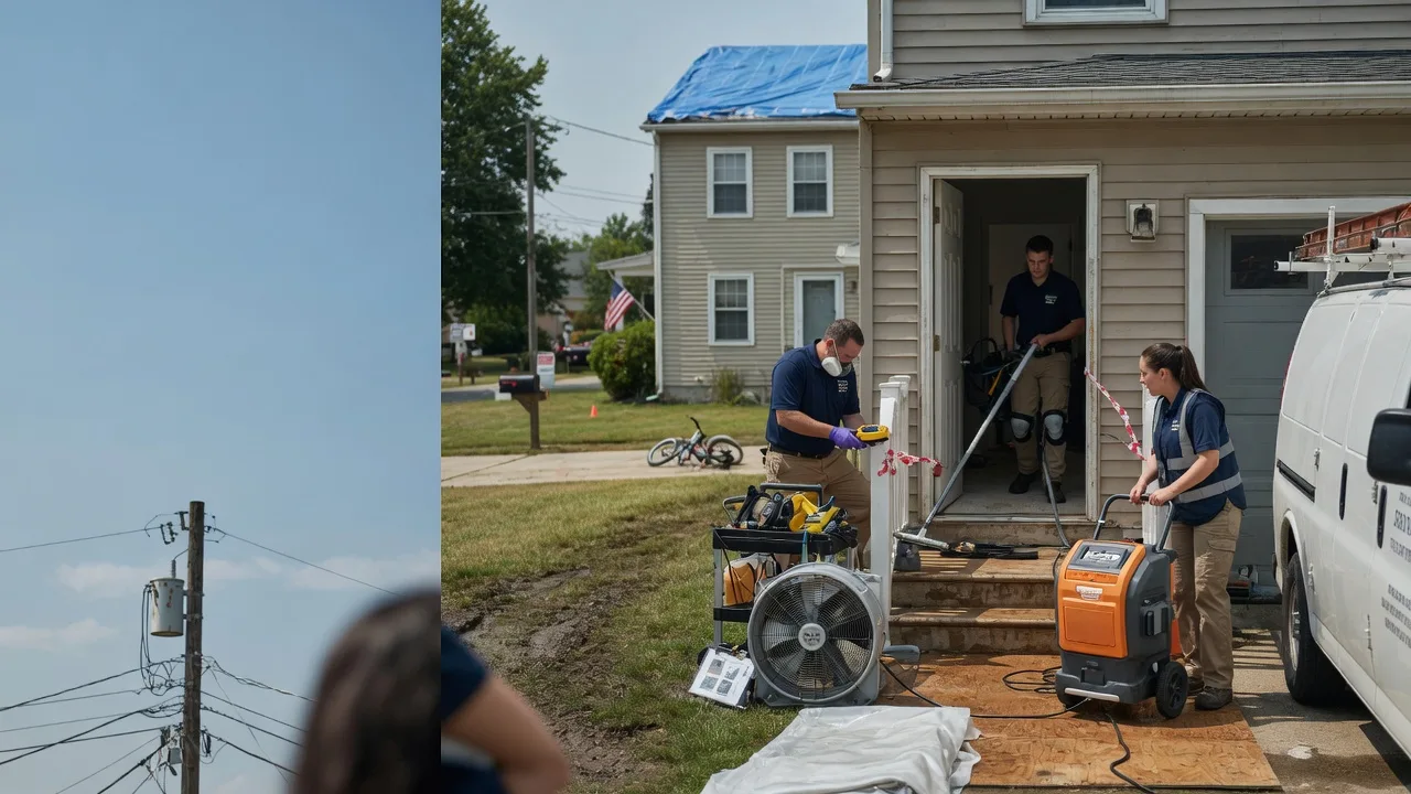 Water Damage Repair in Goodwine, IL near me